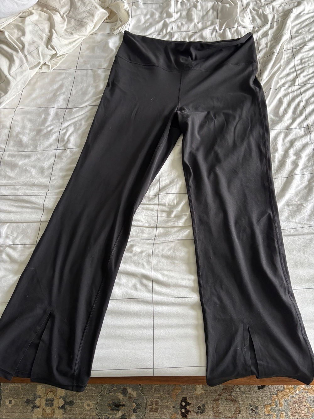 Athleta elation split front flare pant